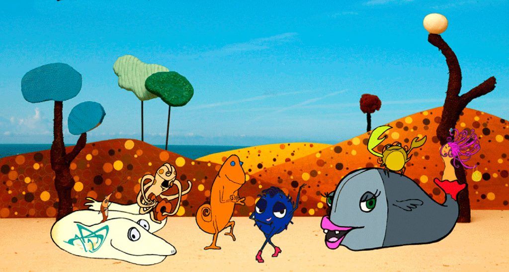 La pandilla de Quillolandia, personajes de Flamenco Kids, espectáculo flamenco para niños