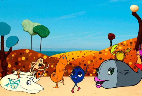 La pandilla de Quillolandia, personajes de Flamenco Kids, espectáculo flamenco para niños